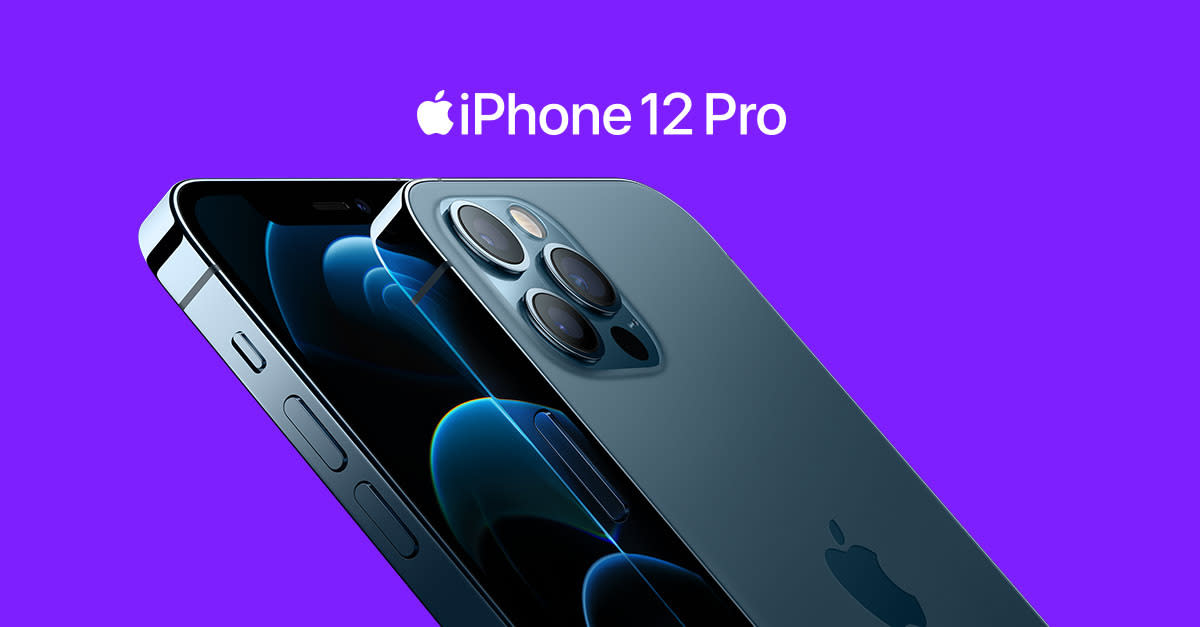 The new iPhone 12 + up to $200 back. Yes, please.