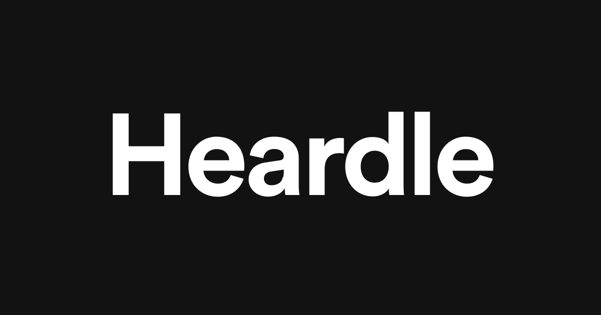 www.heardle.app